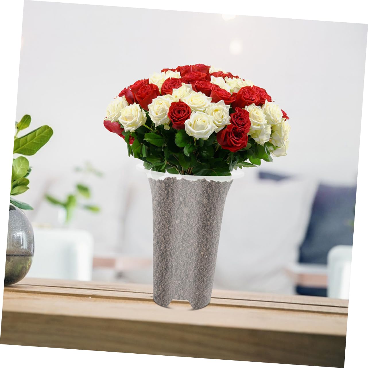 Pots D’orchidées en Plastique Blanc 8 Pièces, Pots de Pépinière