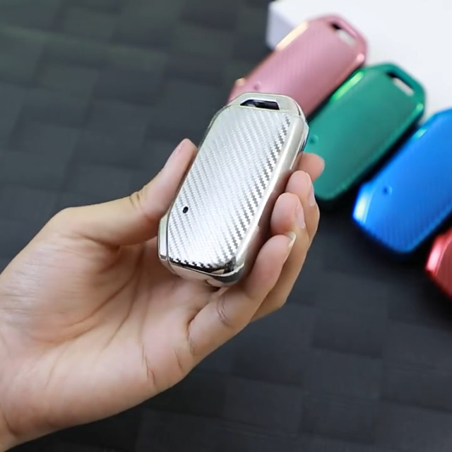 Funda para llavero Kia con carcasa de metal para llave inteligente de
