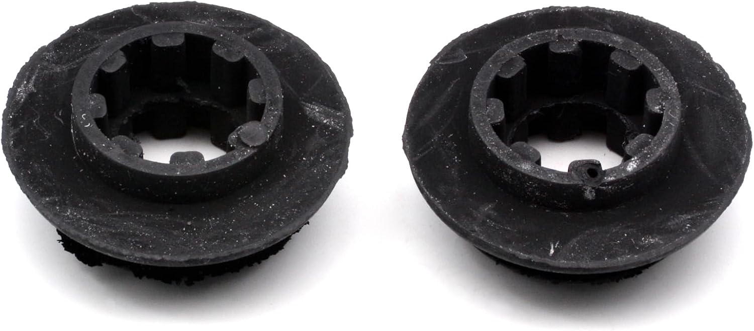 2X Upper Rubber Cushion Bushing Radiator Mount Insulator Compatible For Toyota Corolla 2010-2019 16523-0T080
