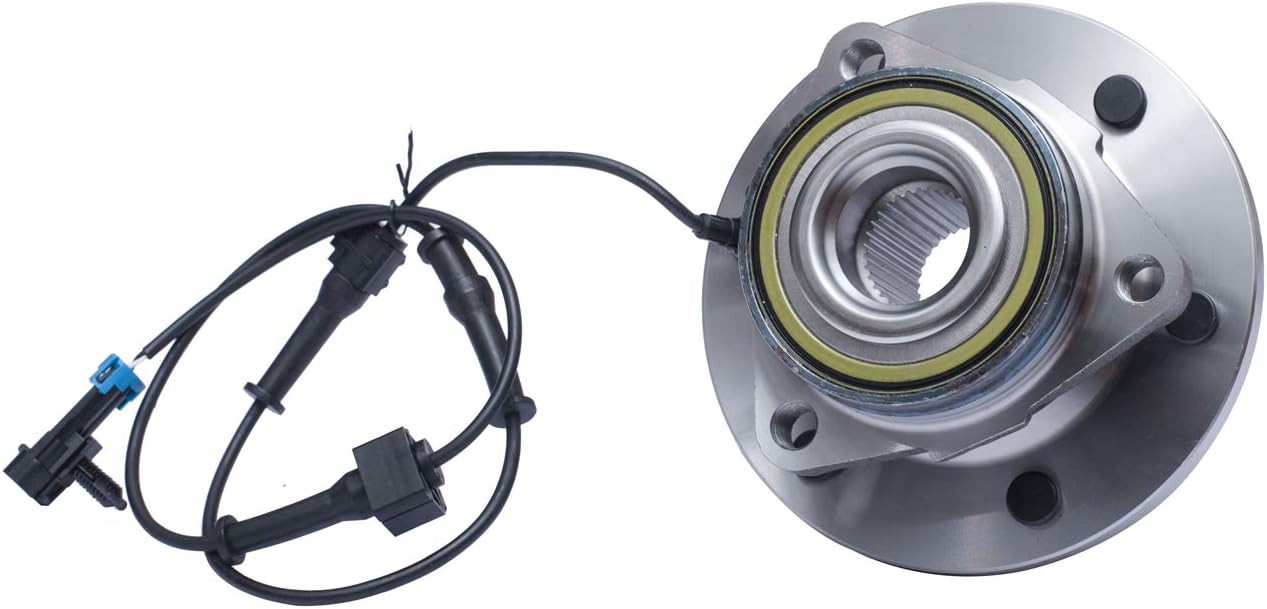 TUCAREST 515093 Front Wheel Bearing and Hub Assembly Compatible with 2006-2010 Hu-mmer H3, 2009-2010 Hu-mmer H3T [6 Lug W/ABS]