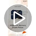 Image of HOMBOX Knee Pillow for Sleeping, Side Sleeper, Sciatica Pain Relief, Knee Joints, Pregnancy, Hips and Legs Pain, Leg Cushion with Washable Cover, Royal Blue, Pack of 1