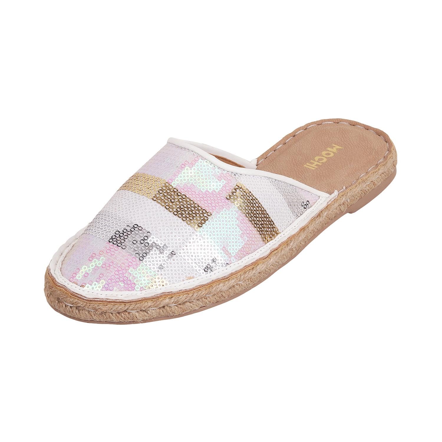Mochi Women White Fashion & Comfort Mules UK/6 EU/39 (31-285) (B0CPTGLNFM) Amazon Price History, Amazon Price Tracker