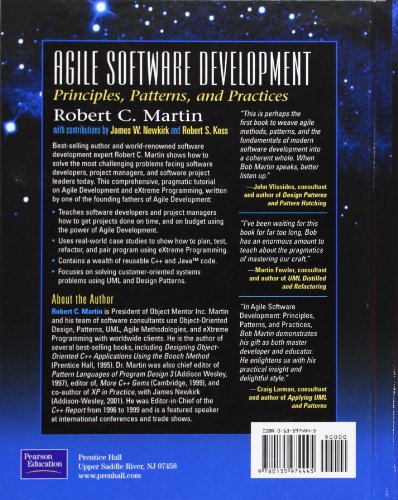 Agile Software Development, Principles, Patterns, and Practices (Alan Apt Series) - Image 2