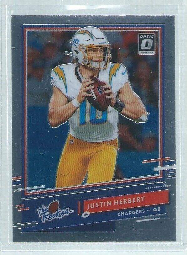 Justin Herbert 2020 Panini Donruss Optic The Rookies Rc - Football Cards