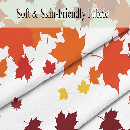 Miniatura 6 de Cortina de ducha de hojas de arce otoñal, cortinas de baño de cosecha de paisaje natural otoñal, 72 x 72 pulgadas