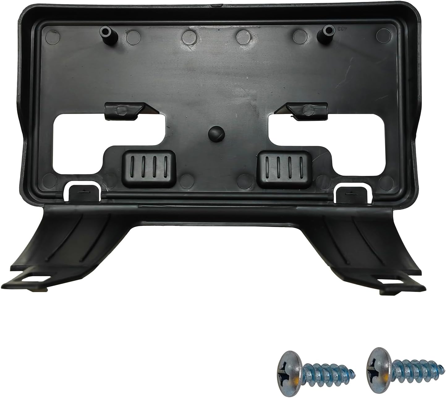 Front Bumper License Plate Frame Bracket Holder Compatible with 2023 2024 2025 Ford F250 F350 Super Duty PC3Z-17A385-AA