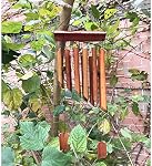 Large 65cm (25") 12 Tubes Double Antique Nature Bamboo Feng Shui Wind Chime Indoor Outdoor Wooden Melody Wind Bell