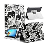 Seluxion - Housse Etui Motif MV15 Universel L pour Tablette Archos 101c Platinum