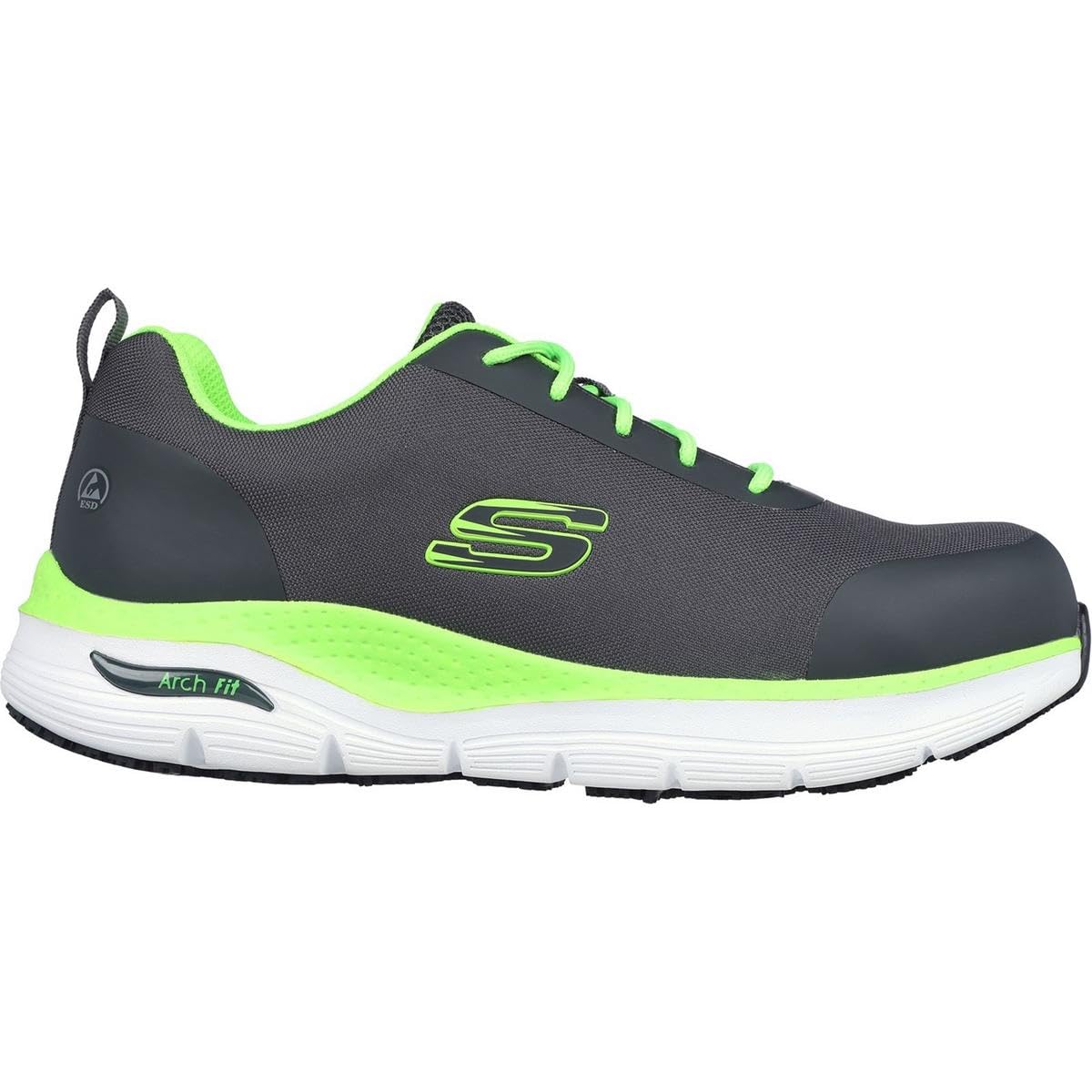 Skechers Arch Fit Sr Ringstap, Zapatos de Trabajo Hombre