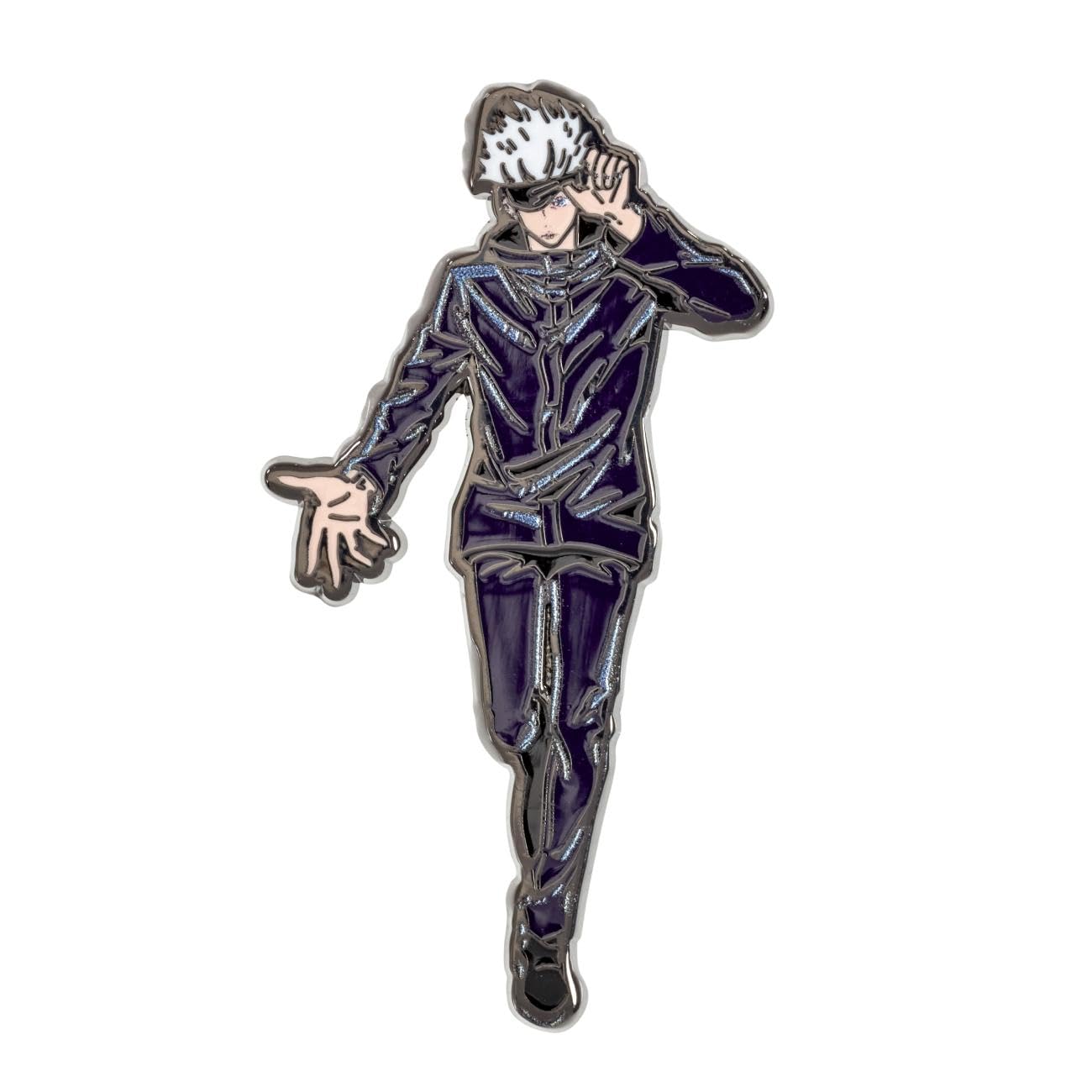 Loungefly - Jujutsu Kaisen - Ryomen Sukuna - Emaliowana przypinka z postacią - 1 z 12 do kolekcjonowania - różne style - Jujutsu Kaisen - emaliowane przypinki w ślepe pudełko - urocza broszka