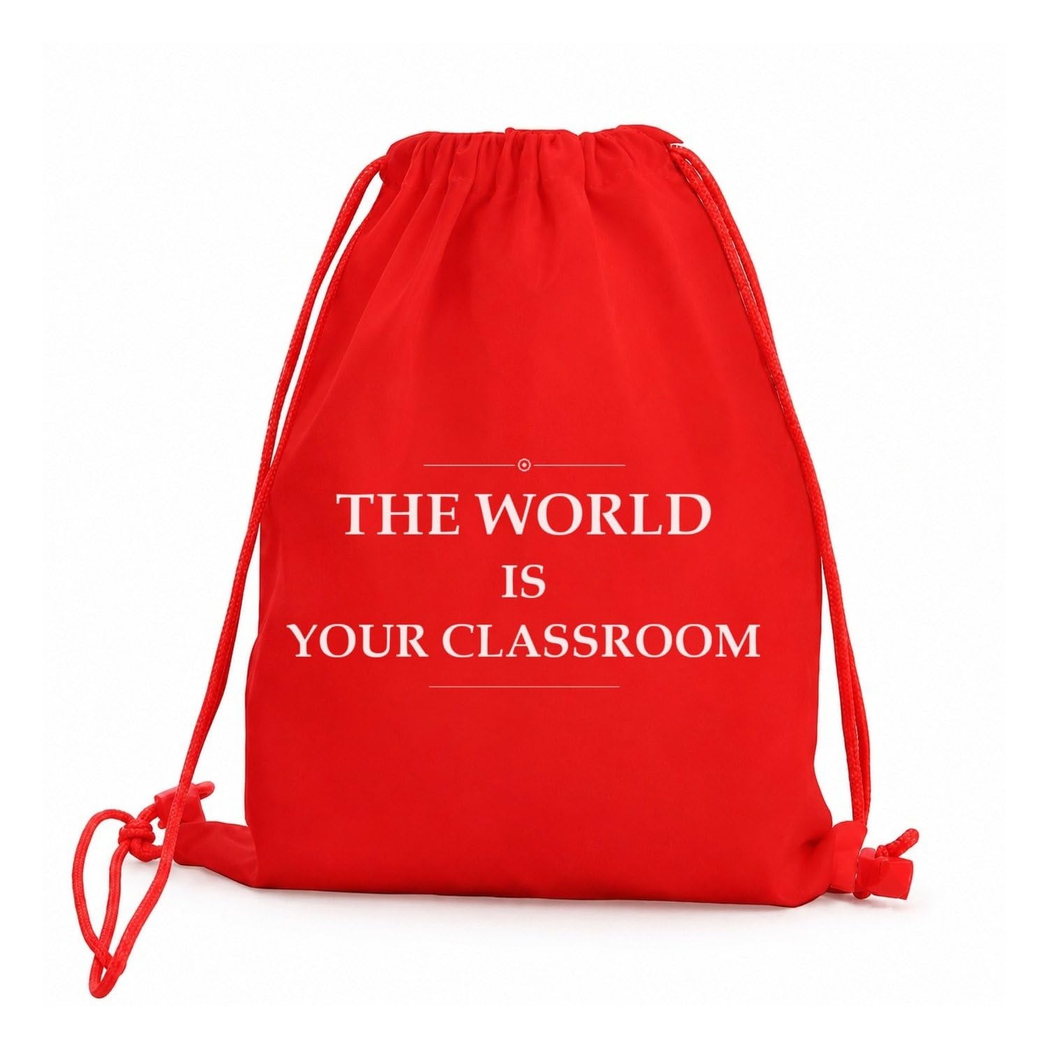 Kinsey Knitt Drawstring Backpack 965 Red-picture-54