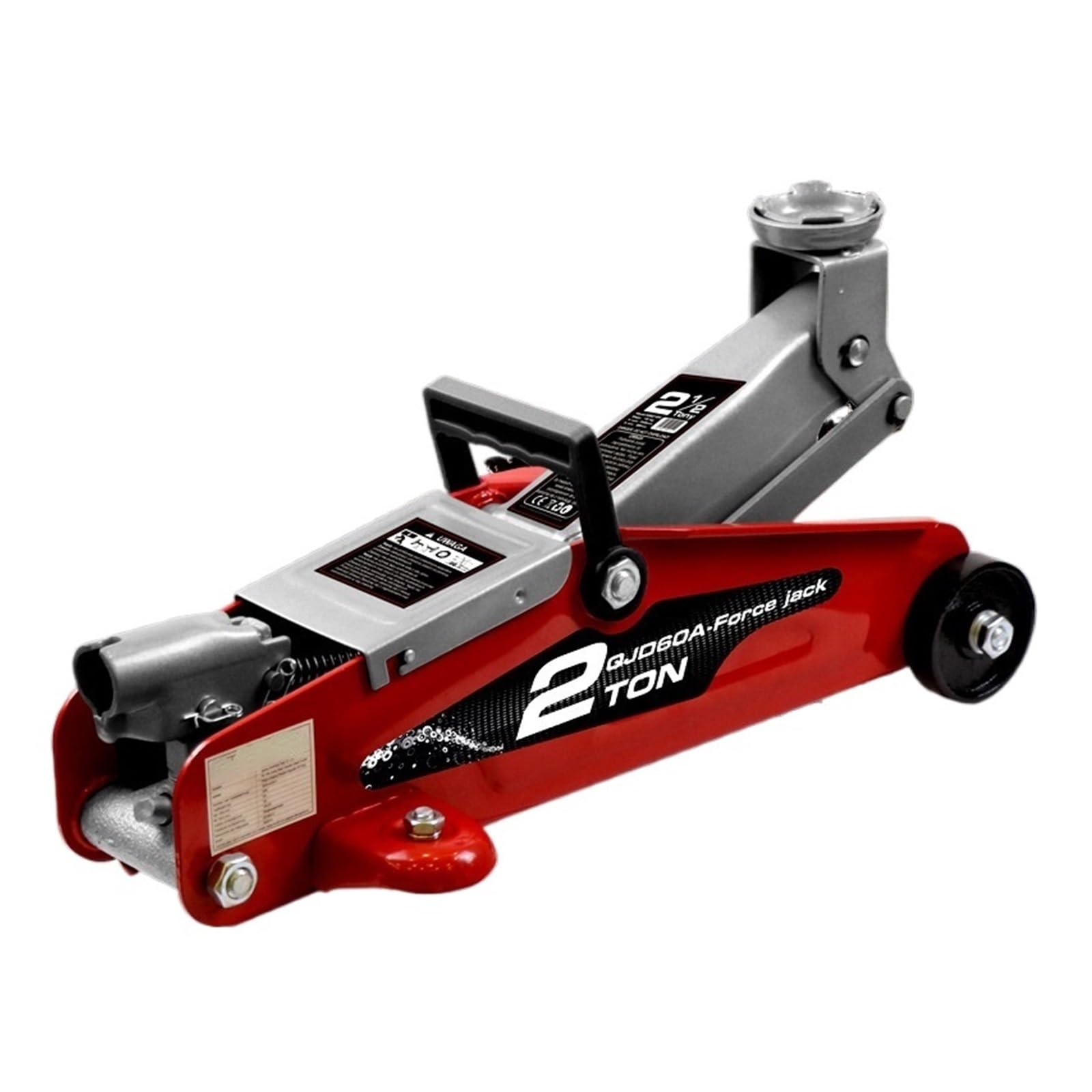 Hydraulic Jack, Horizontal Jack 2-ton Car Jack Off-Road Vehicle SUV Hydraulic Jack Tire Changing Tool for Small Cars