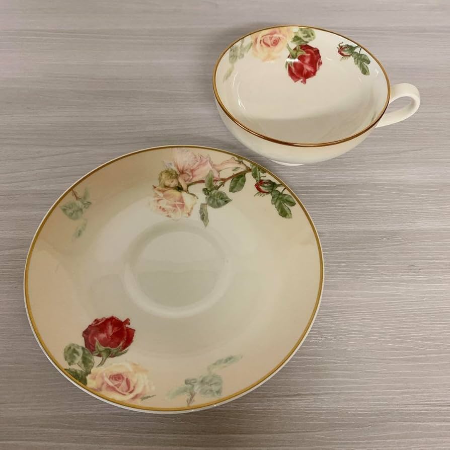 ナルミ フラワーフェアリーズ ケーキプレート＆マグカップ 各2個セット 未使用品 ナルミ フラワーフェアリーズ ケーキプレート＆マグカップ 各2個