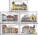 2043-2047 (kompl.Ausg.) Prophila Collection Schweden 2043-2047 (kompl.Ausg.) 1998 Schwedische Häuser (IV) (Briefmarken für Sammler)