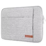 Lacdo Laptop Sleeve Case for 13 inch Microsoft New Surface Pro 11th Copilot+PC, Surface Pro 10/9/8/X/7/6/5, 12.4 inch Microsoft Surface Laptop Go 3/2/1 Shockproof Water-Resistant Computer Bag, Gray