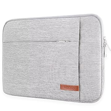 Lacdo 14 polegada Capa para HP Stream 14, ASUS Zenbook VivoBook Flip 14, ACER Aspire/Chromebook 314, Dell Latitude E7440 / Inspiron Bolsa de repelente de água sleeve para laptop 14", Cinzento