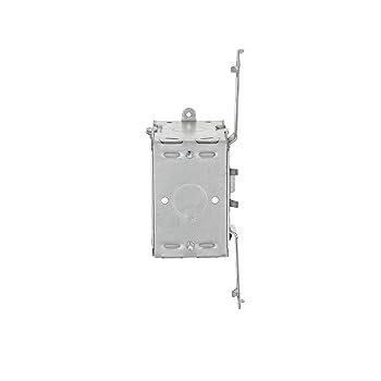 限定一台ブラックRepBox 木製ケージ1200x450x450 Hubbell-Raco 954 Gang Box, 5 Gang, 1-5/8