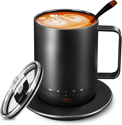 VSITOO Hervidor eléctrico de viaje para automóvil, mini tetera eléctrica de agua con apagado automático y mantiene el calor, calderas de agua