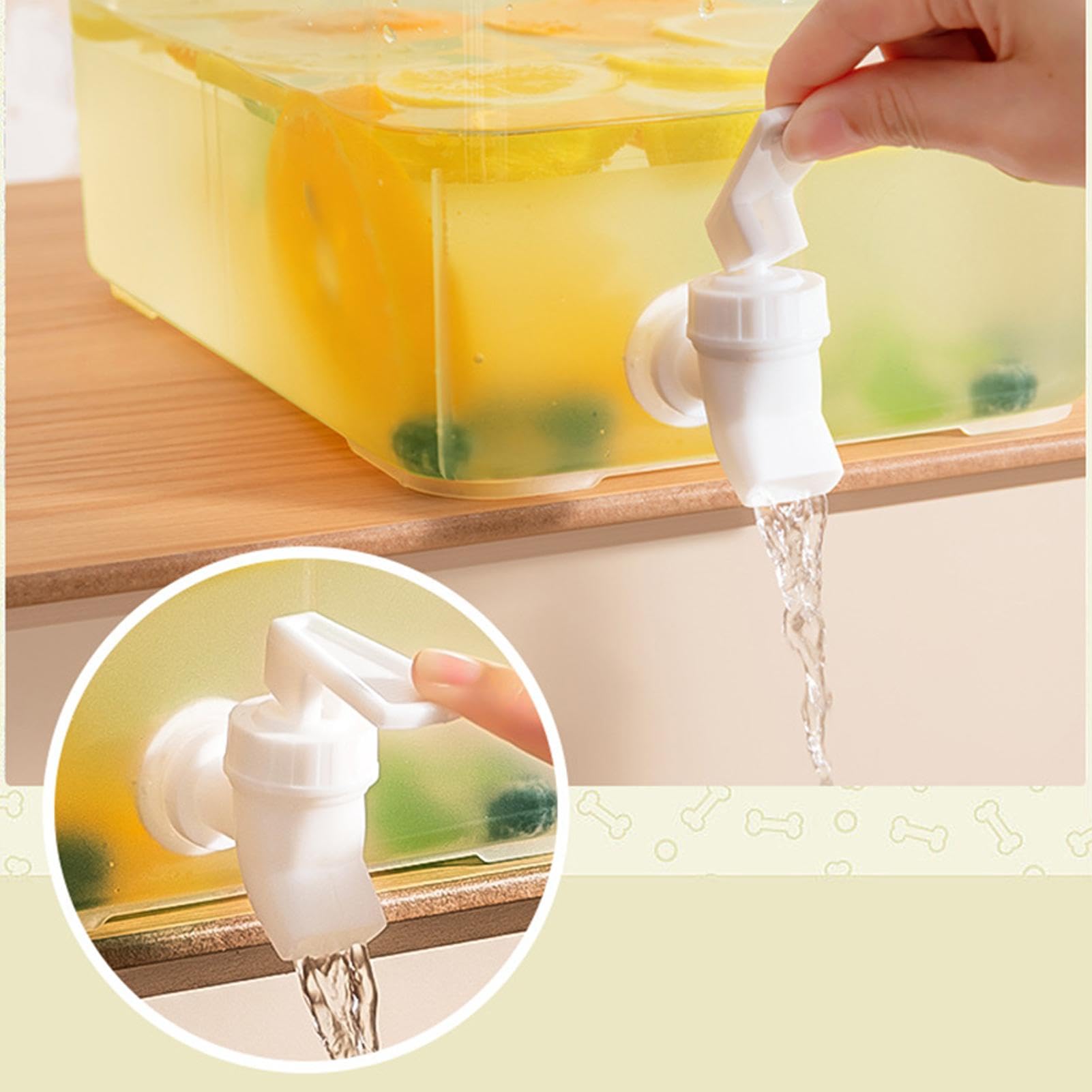 ＡＷＨＡＯ Distributeur de Boissons Robinet Distributeur de Boissons Robinet Distributeur de jus Durable Robinet pichet d'eau Robinet pour réfrigérateur de, Style b