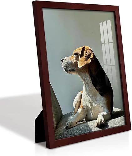 Miniatura 84 de Renditions Gallery - Marco para fotos de 11x14 pulgadas de estilo moderno de alta gama, hecho de madera maciza y cristal de alta definición listo