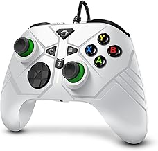 Replacement for Wired Xbox One Controller with Two Remappable Buttons, 3.5mm Audio Jack and Turbo Key, Compatible with Xbox Series X/S, Xbox One X/S and Windows 10/11