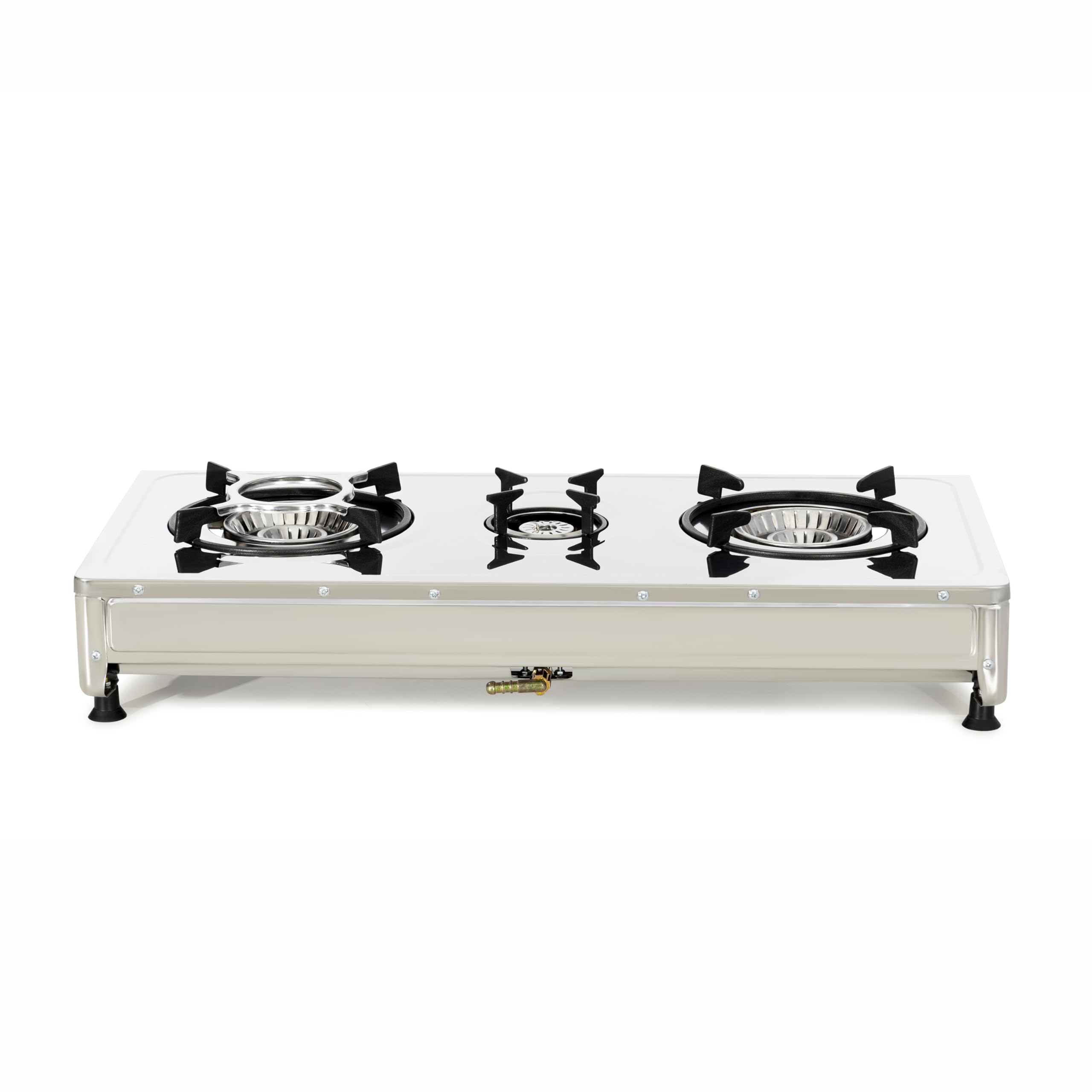 Fornello a gas per interni NJ-3SD - 3 fuochi GPL fornello portatile piano cottura