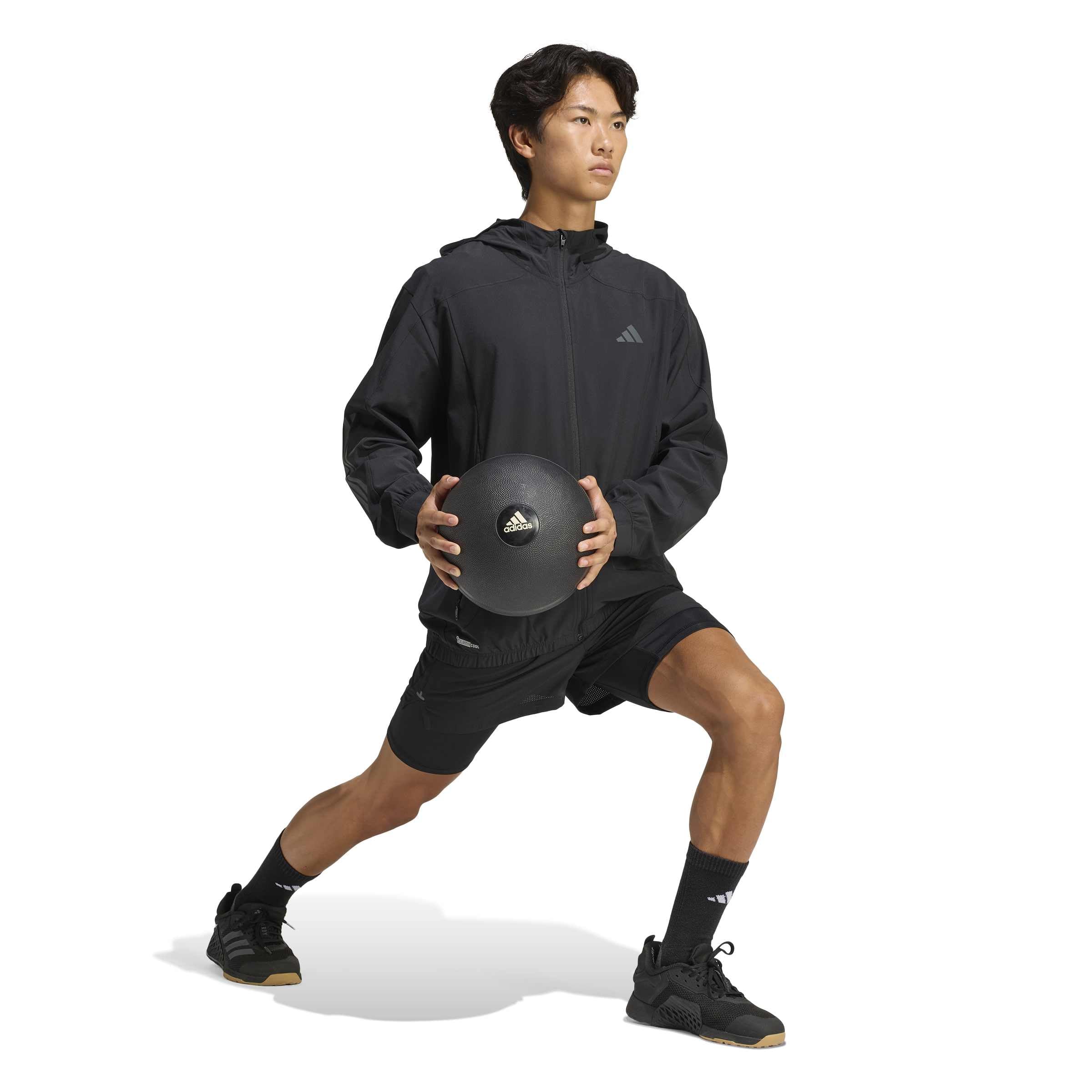 Adidas Herren Tech Essentials Workout Tracktop Kapuzenpullover (1er Pack)