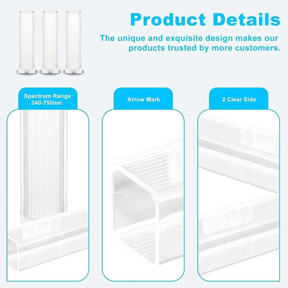 Attrezzature e forniture di laboratorio Cuvette da 100 pezzi, cella monouso 4,5 ml con 2 lati trasparenti for laboratorio, spettrofotometri