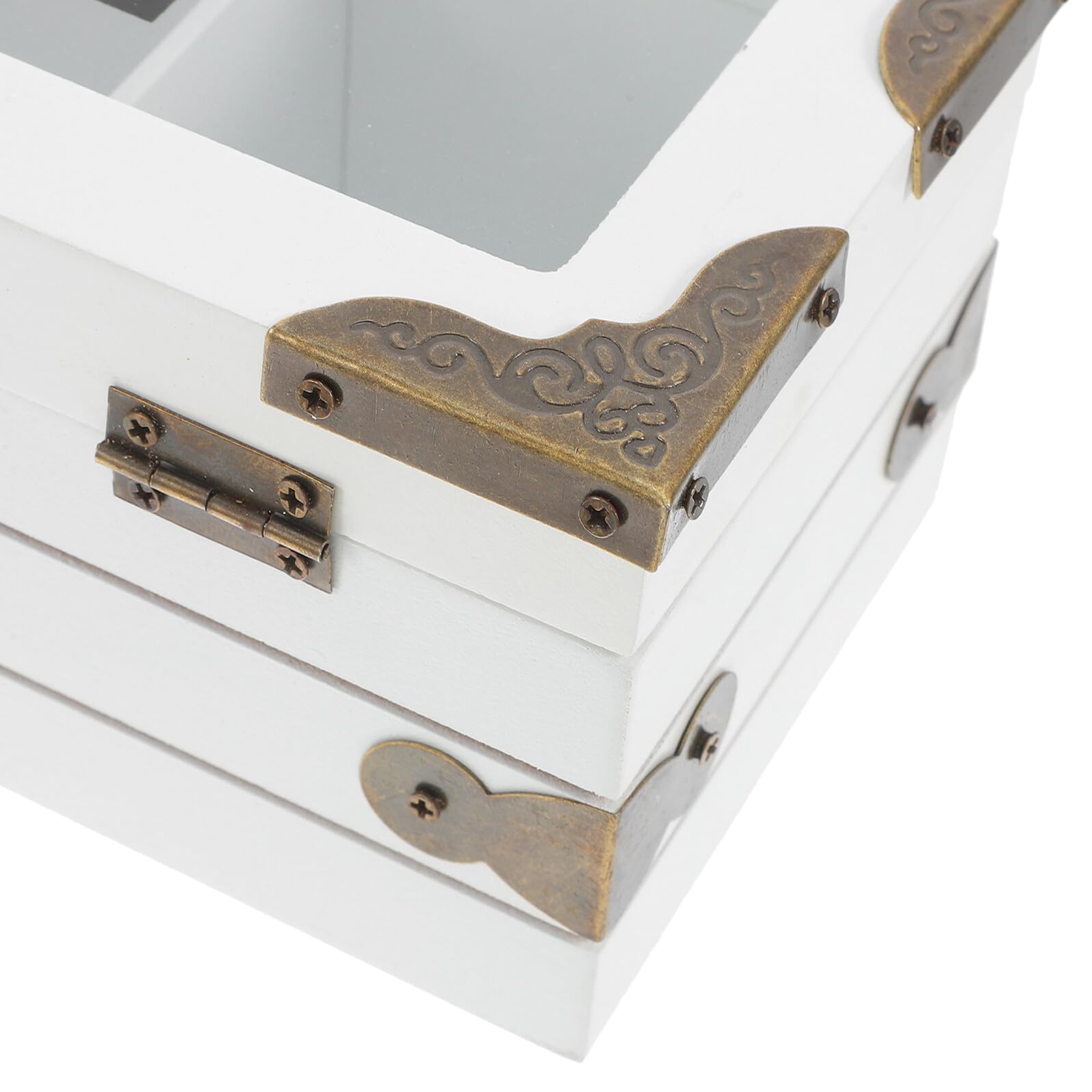 Holz teebeutel aufbewahrungsbox mit Deckel Multifunktions Organizer Fach für Tee Kaffee und Zucker Platzsparende Teeaufbewahrung für Küche und Eleganter Teebeutelhalter