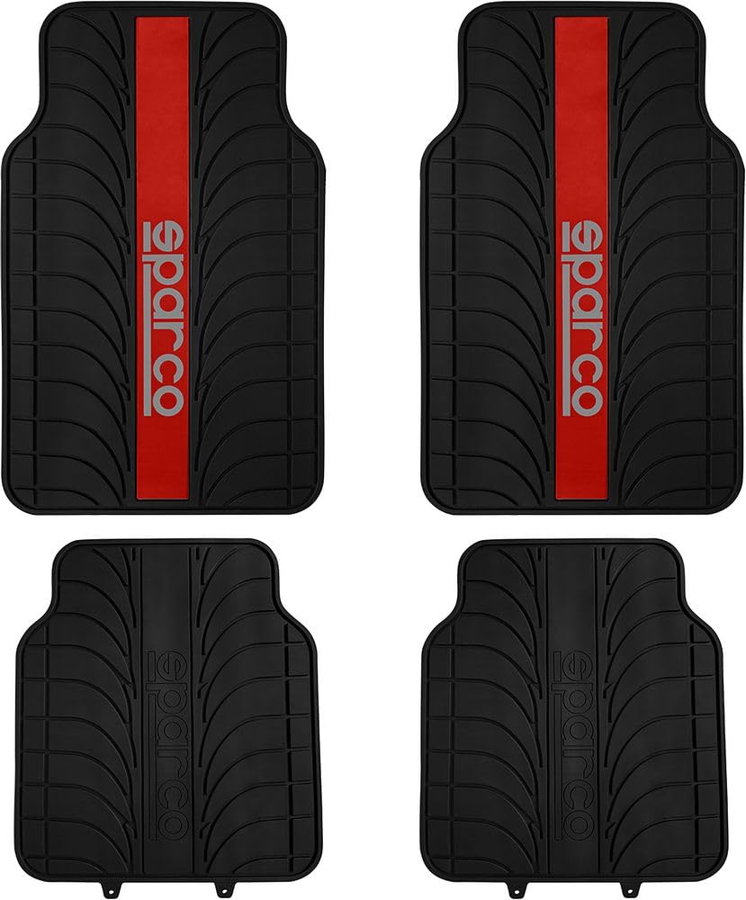 SPARCO SPC1913RS Anti Slip Carpet, Red