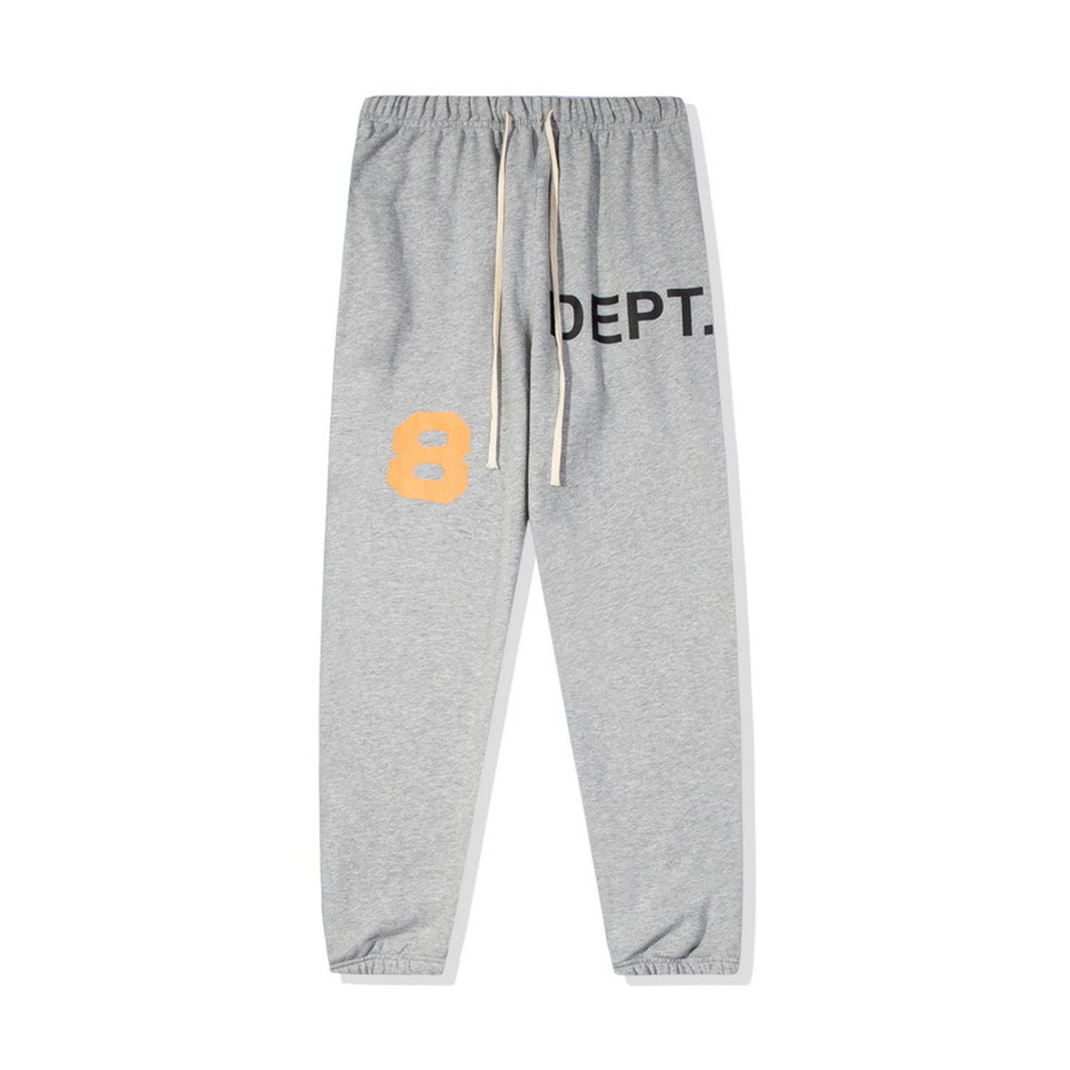 Men's Gallery Dept Pants Number 8 Letter DEPT Pants Casual Drawstring Cinch Trousers Sweatpants for 