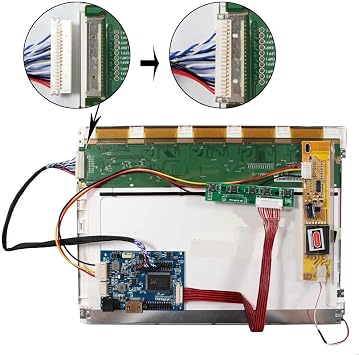 VSDISPLAY H/D Controller Board for 12.1 Inch 1024x768 LCD Screen