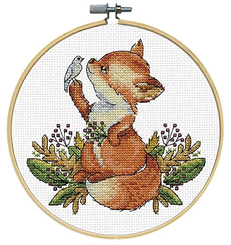 Image of Counted Cross Stitch Fox