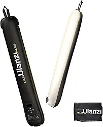 Ulanzi UA12 Bi-Color Inflatable Tube Light, luz de vídeo LED dobrável para fotografia, 2700K-6500K, 12W 2500mAh Rechargeable Photography Light Bar 1/4” Mount LED Lighting Wand Stick