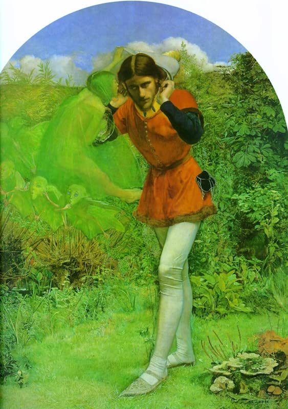 Toile Ferdinand Lured par Ariel Millais poster 50x70cm pour décoration salon élégante
