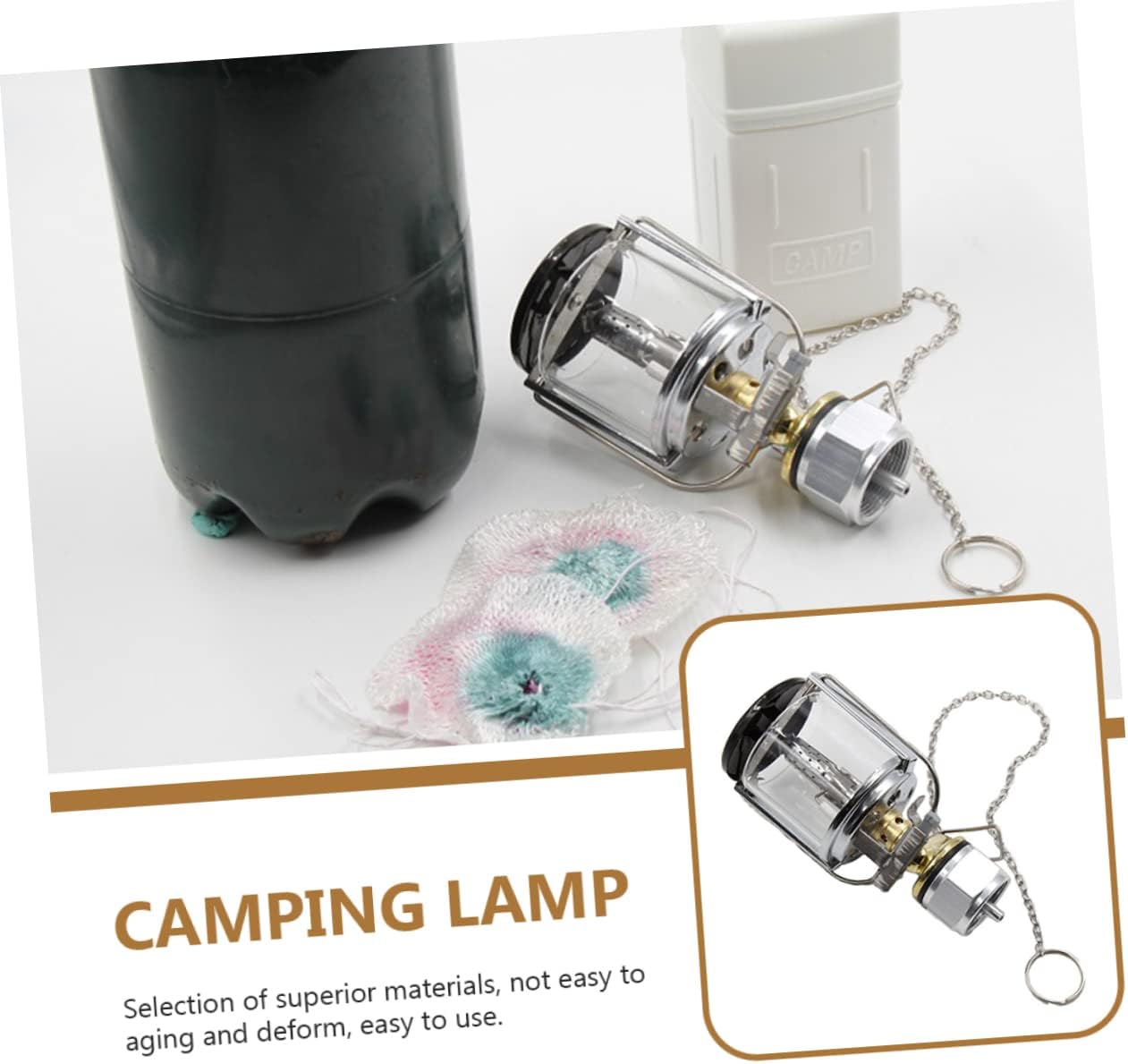 Generic Camping Propane Lantern Gas Lamp with Light Portable Gas Lanterns for Outdoor Illumination