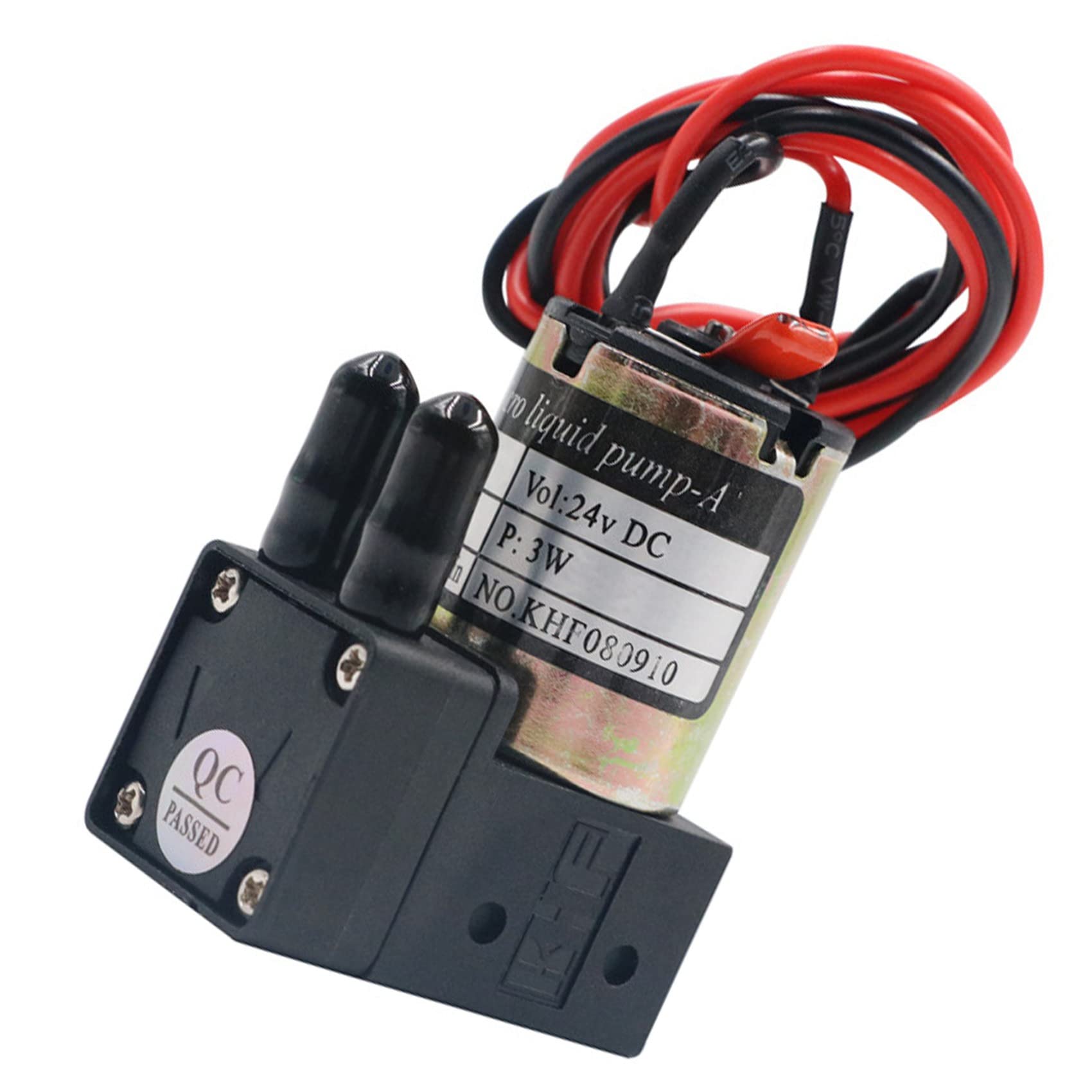 Kqcibz 3W Ink Pump Indoor and Outdoor Photo Machine Oil Suction Pump Liquid Pump 24V Diaphragm Pump, 500256599