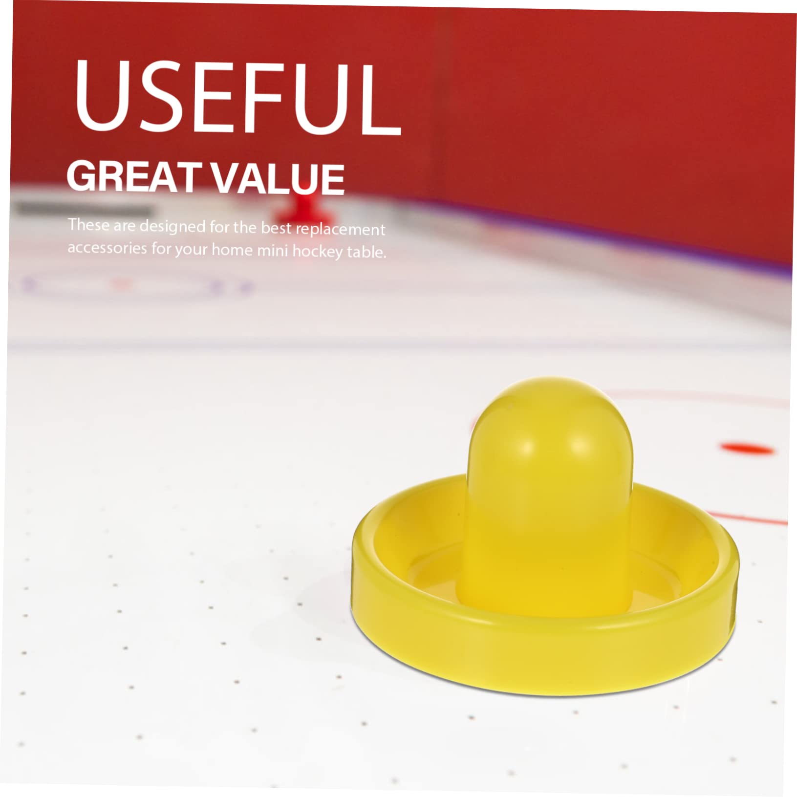 Toyvian Giocattoli Da Tavolo Da Hockey Su Ghiaccio Da Hockey Ufficiali Da Air Hockey Partita Di Hockey Su Aria Hockey Dell'aria Disco Gioco Abs