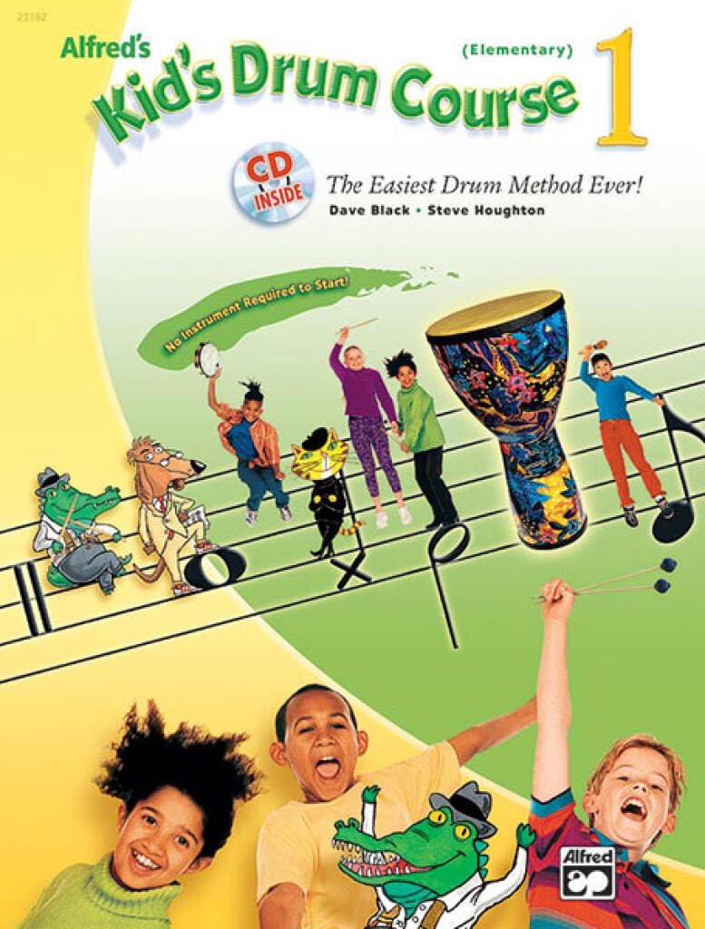 Alfred's kid's drum course 1 (book/cd) +cd