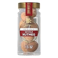 Vista 8 de McCormick Gourmet Nuez moscada entera orgánica, 1.5 oz (paquete de 5)