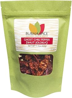Ghost Pepper | Naga Bhut Jolokia | Ultra-Spicy 1.5 oz.