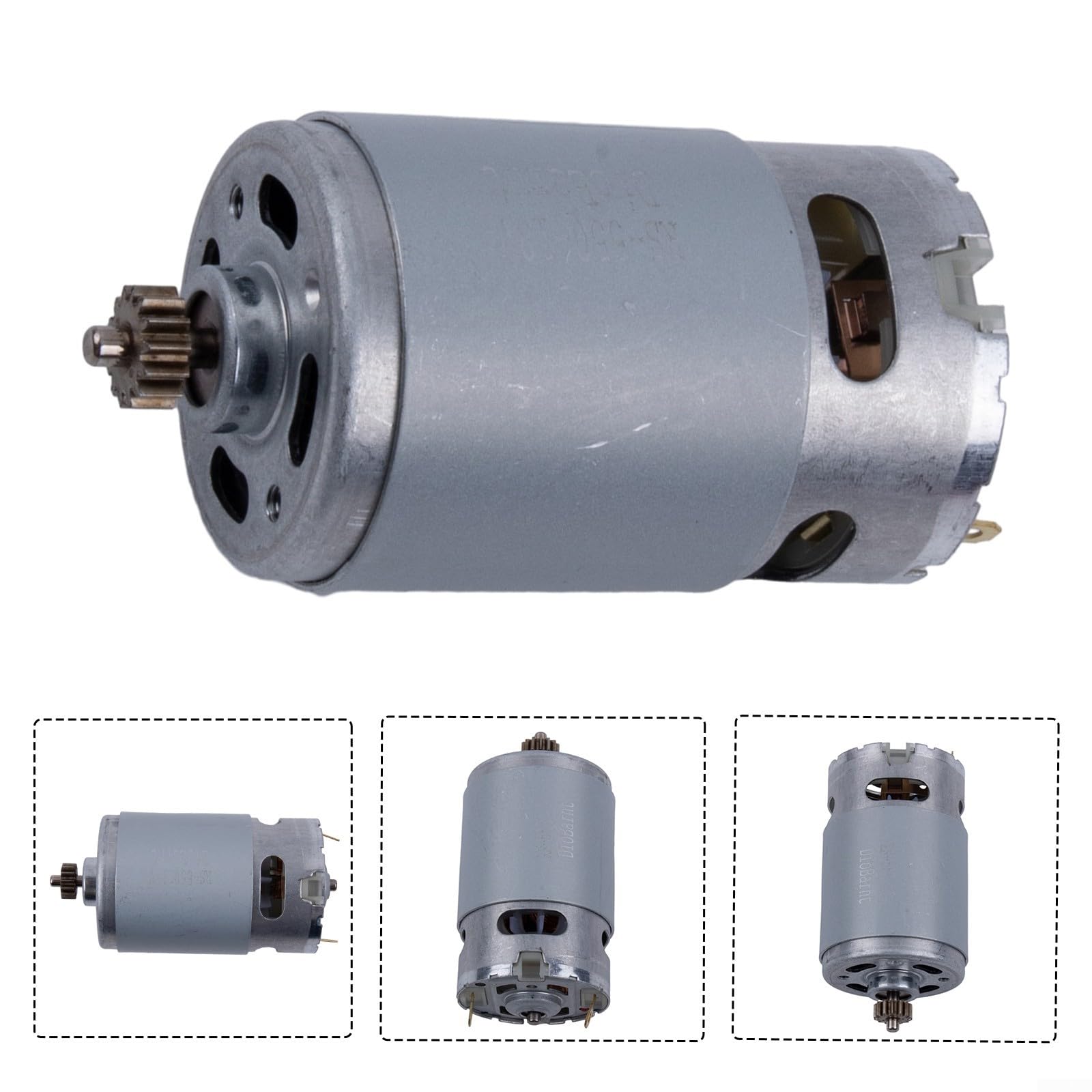 Moteur de perceuse sans fil Metabo BS18, 18 V, couleur argent, fiable et durable