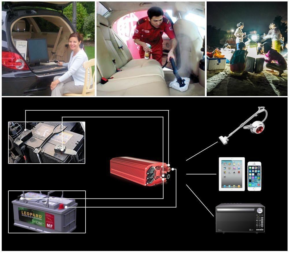 1 inversor de potencia de 1000 W de Bestek.