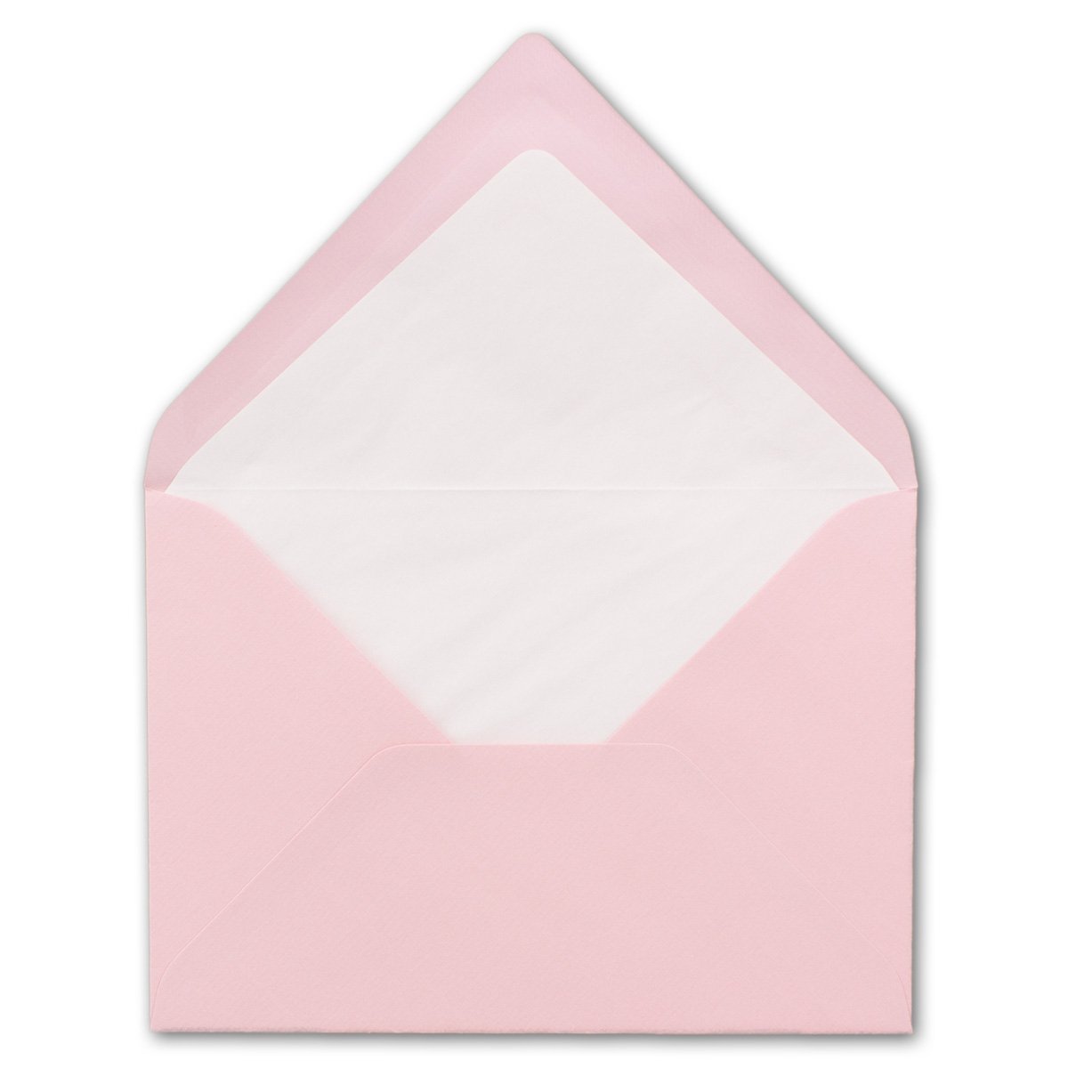 Envelopes B6 125 x 176 mm Pink with Inner Lining 25 Stück Pink - Image 3