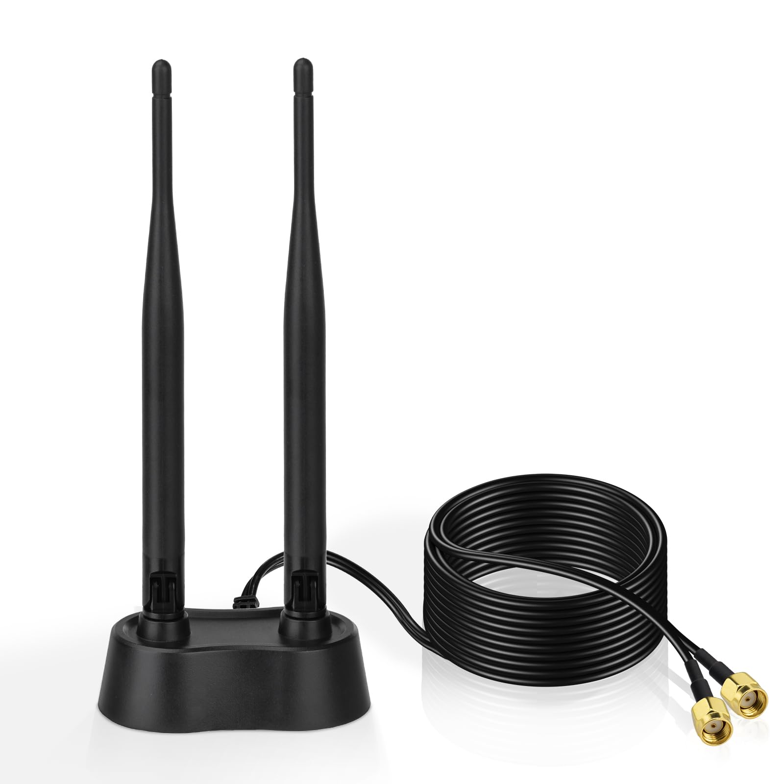 Amazon.co.jp: BINGFU 9dBi デュアルバンド WiFi アンテナ 2.4GHz 5GHz