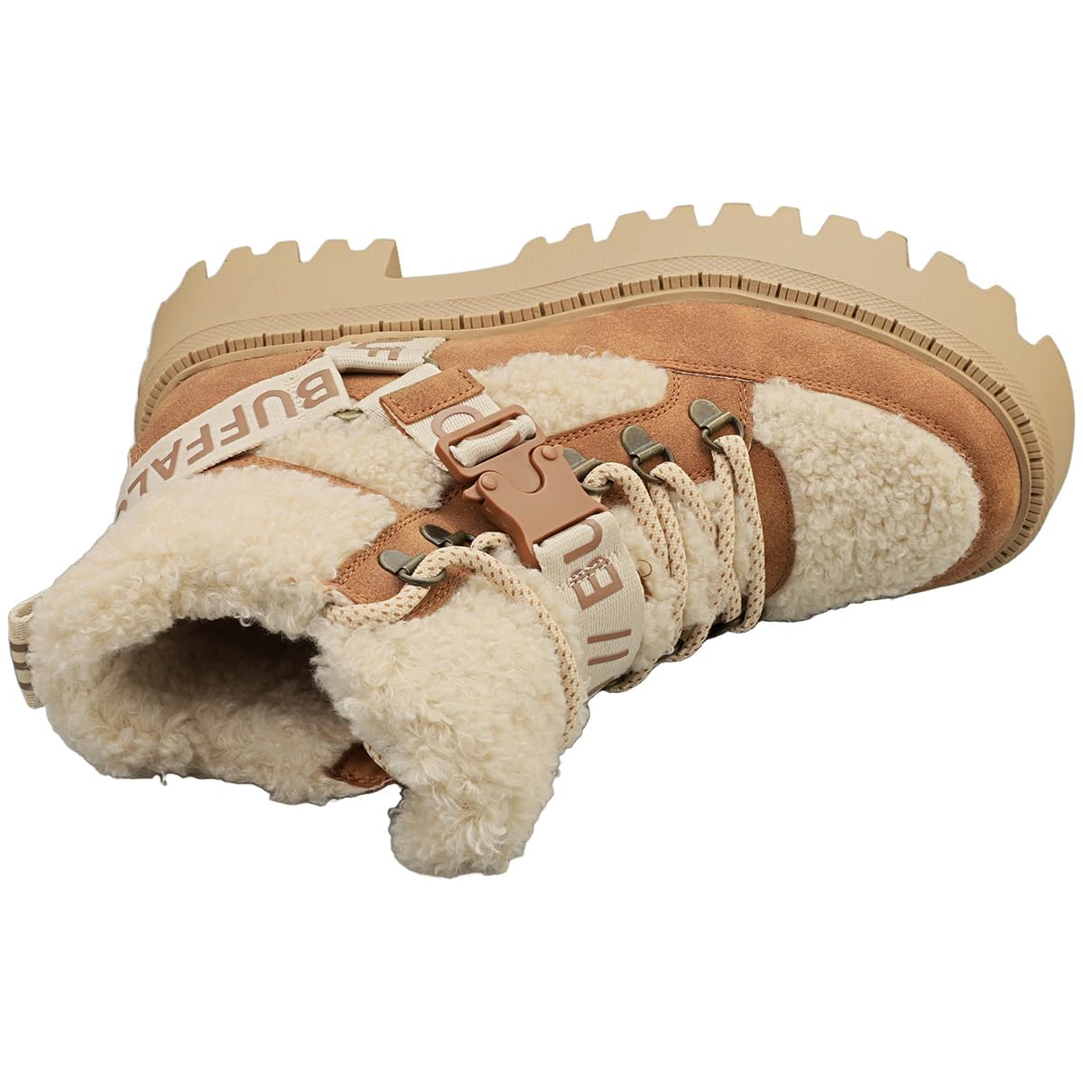 Buffalo Aspen Com Mid Warm, Boots Femme