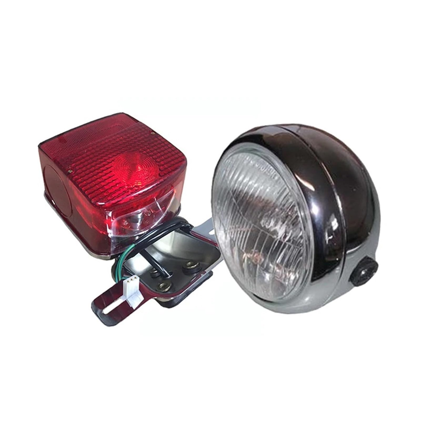 Lampada per arresto moto Per Lifan Dayang Per Suzuki GN125 QJ125 QS125 HJ125-8 Faro Anteriore Modificato Per Moto Fanale posteriore con frecce(Front Rear Light)
