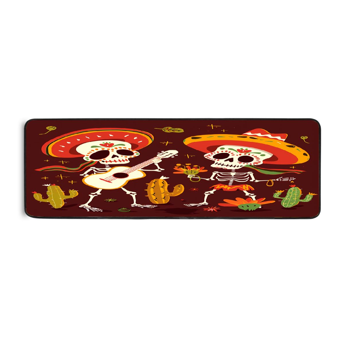 Tapis de sol antidérapant lavable pour cuisine et couloir
