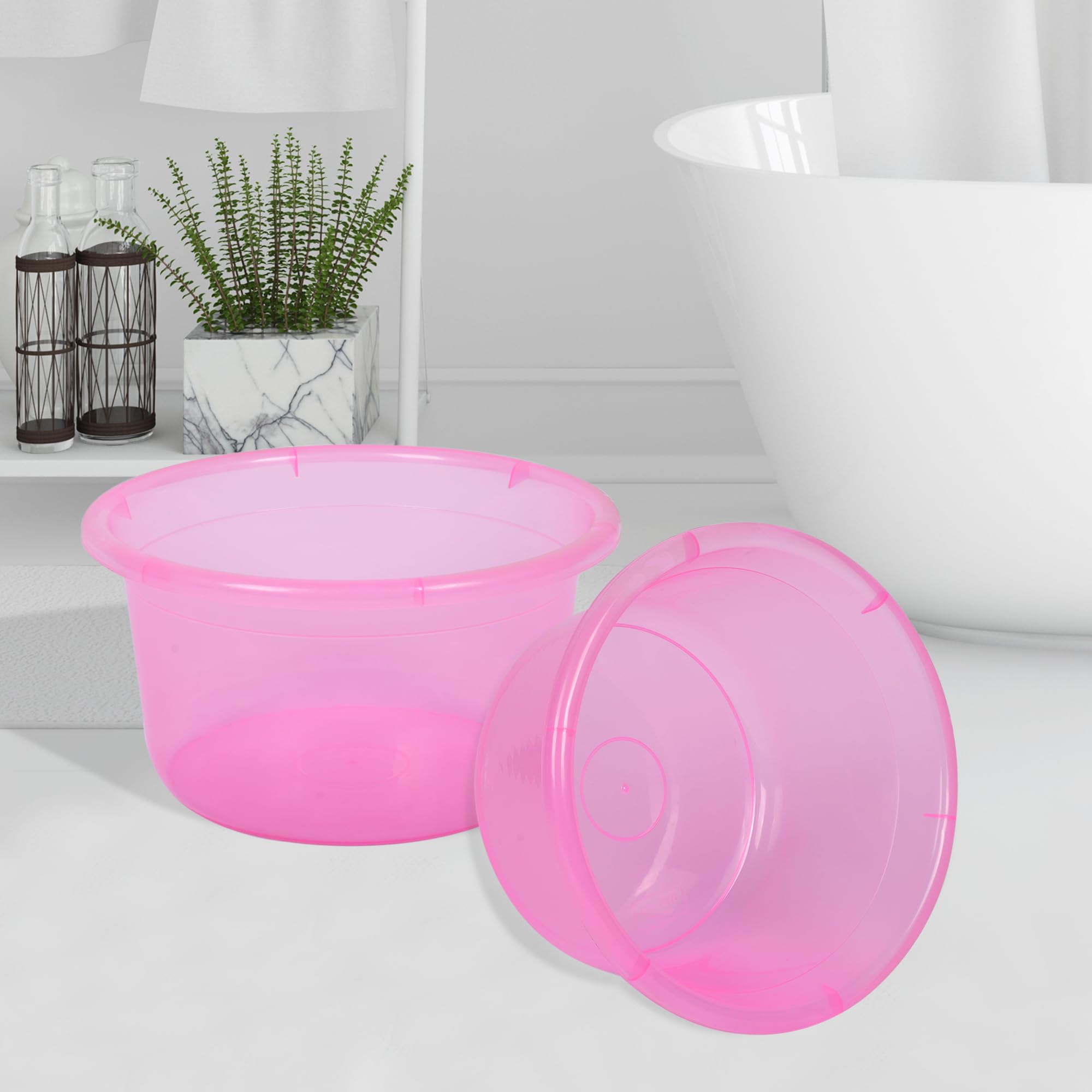 Durable Plastic Bath Tub - 40L, Unbreakable! -14 Durable Plastic Bath Tub - 40L, Unbreakable! -14