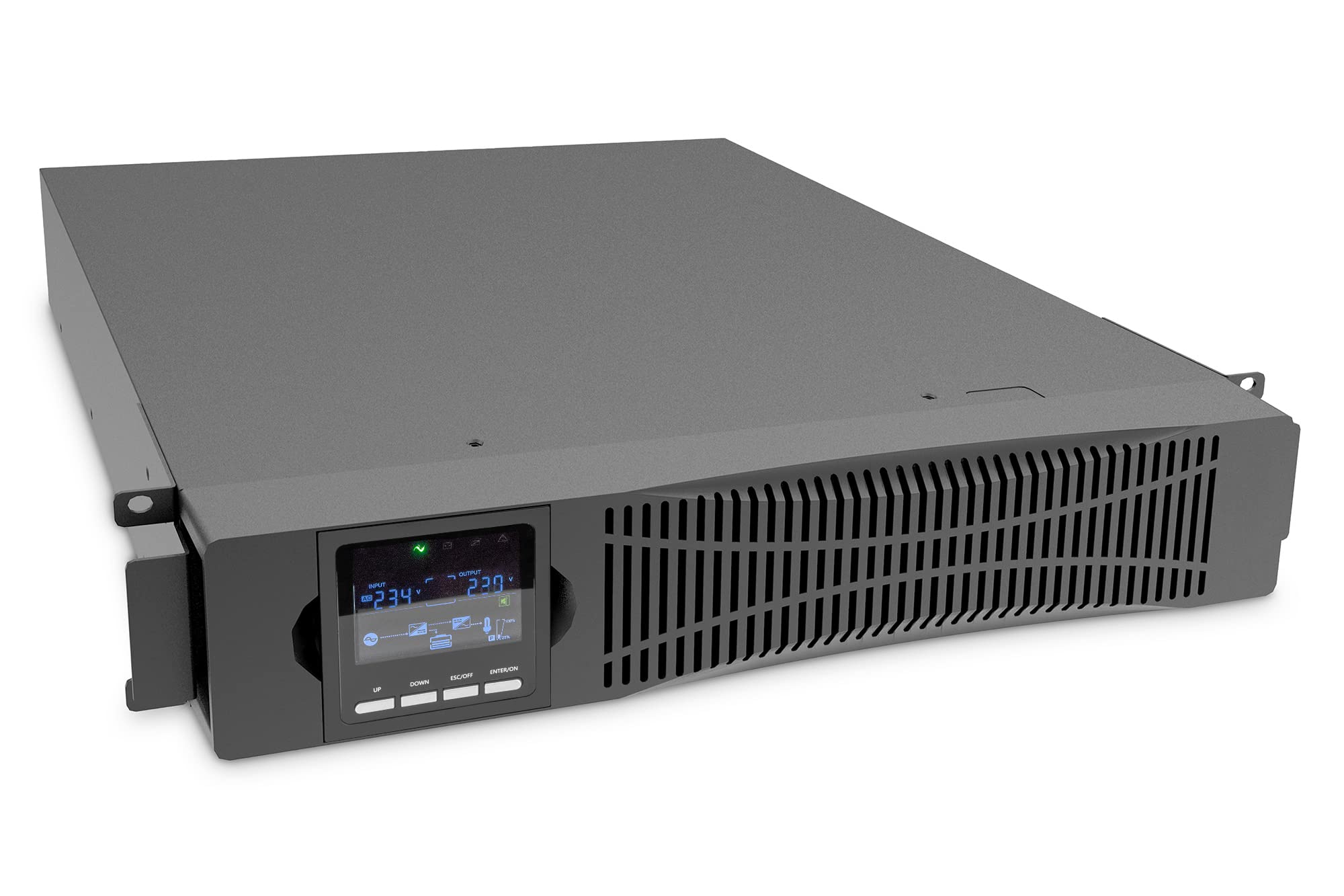 Digitus DN-170094 - Usv (in Rack Montierbar/extern) - Wechselstrom 208/220/230/240 V - 2500 Watt - 1500 Va - 1-Phasig - 3 X Batterie - 9 Ah - 9 Ah -